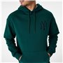 Sweat à capuche unisex New Era League Essentials New York Yankees Vert foncé