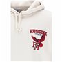Sweat à capuche homme Russell Athletic Barry Blanc