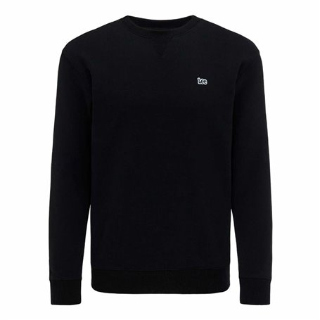 Sweat sans capuche homme Lee Plain Crew Noir