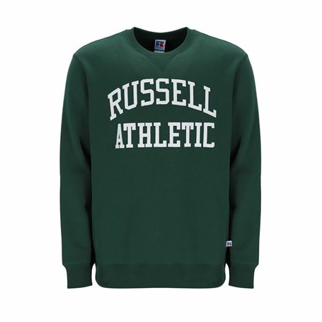 Sweat sans capuche homme Russell Athletic Iconic Vert