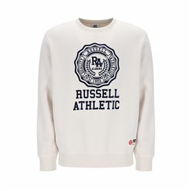 Sweat sans capuche homme Russell Athletic Ath Rose Blanc