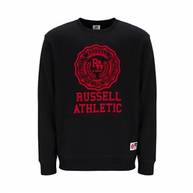 Sweat sans capuche homme Russell Athletic Ath Rose Noir