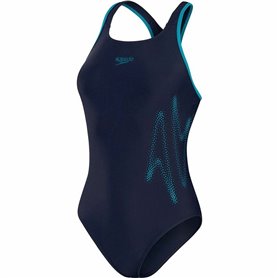 Maillot de bain femme Speedo HyperBoom Bleu foncé