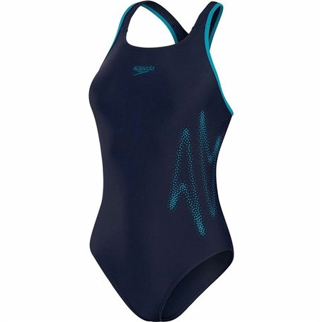 Maillot de bain femme Speedo HyperBoom Bleu foncé