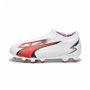 Chaussures de foot pour Enfants Puma Ultra Match Ll Rojo/Blanco