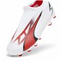 Chaussures de foot pour Enfants Puma Ultra Match Ll Rojo/Blanco