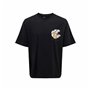 T-shirt à manches courtes homme Only & Sons Onsdisney Life Rlx Noir