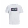 T-shirt à manches courtes homme Jack & Jones Lafayette Box Blanc