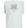 T-shirt à manches courtes homme Jack & Jones Lafayette Box Bleu clair