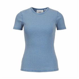 T-shirt à manches courtes femme Jack & Jones Jxfrankie Wash Ss Bleu