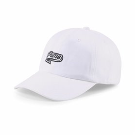 Casquette de Sport Puma Script Logo Blanc Multicouleur Taille unique