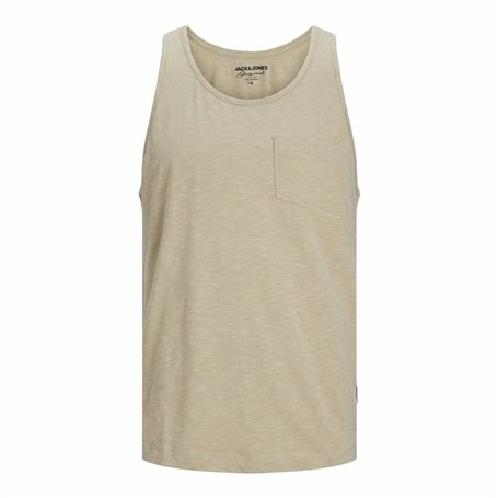 Débardeur Homme Jack & Jones Jortampa Slub Beige