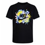 T shirt à manches courtes Enfant Nike Sport Splash  Noir