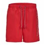 Maillot de bain Enfant Jack & Jones Double Logo Ly Sn Mni  Rouge