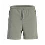 Short de Sport Jack & Jones Gordon Cloud Vert Gris Homme