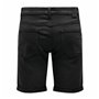 Pantalon court Only & Sons Onsply Reg Noir