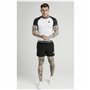 Short de Sport pour Homme SikSilk Standard Noir