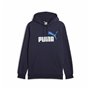 Sweat à capuche homme Puma Ess+ 2 Col Big Blue marine