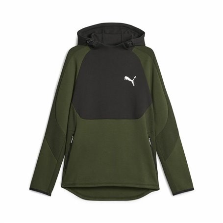 Sweat à capuche homme Puma Evostripe Dk Vert