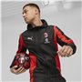 Veste de Sport pour Homme Puma Ac Milan Prematch Noir Rouge