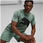 T-shirt à manches courtes homme Puma 523863 44 Vert (M)