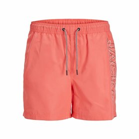 Maillot de bain homme Jack & Jones Double Logo Corail