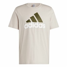 T-shirt à manches courtes homme Adidas Essentials Beige