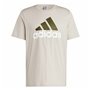 T-shirt à manches courtes homme Adidas Essentials Beige