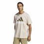 T-shirt à manches courtes homme Adidas Essentials Beige