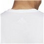 T-shirt à manches courtes homme Adidas Essentials Blanc