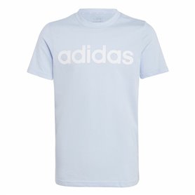 T shirt à manches courtes Enfant Adidas Linear Logo Bleu