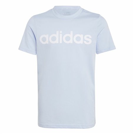 T shirt à manches courtes Enfant Adidas Linear Logo Bleu