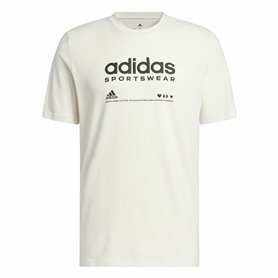 T-shirt à manches courtes homme Adidas Lounge Blanc