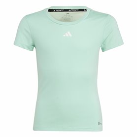 T shirt à manches courtes Enfant Adidas Techfit Aeroready Sport Icons Vert