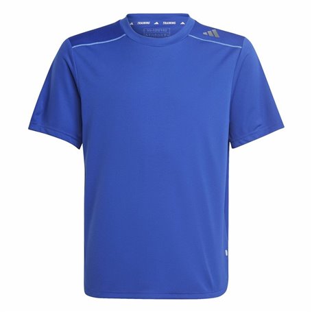 T shirt à manches courtes Enfant Adidas Aeroready Bleu