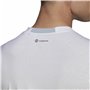 T-shirt à manches courtes homme Adidas D4T Blanc