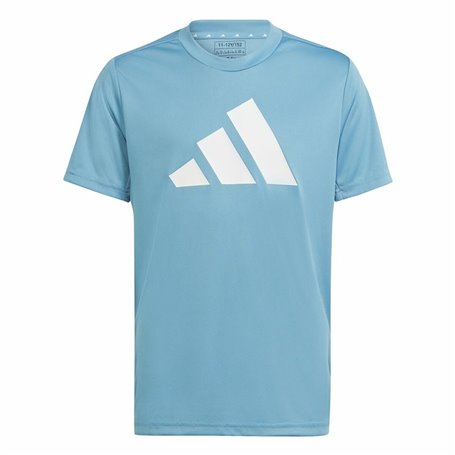 T shirt à manches courtes Enfant Adidas Training Essentials Bleu clair
