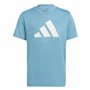 T shirt à manches courtes Enfant Adidas Training Essentials Bleu clair