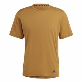 T-shirt à manches courtes homme Adidas Yoga Base Marron