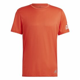 T-shirt à manches courtes homme Adidas Run It Orange