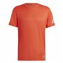 T-shirt à manches courtes homme Adidas Run It Orange