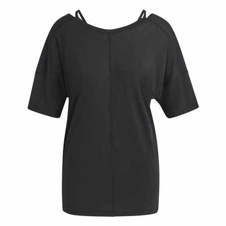 T-shirt à manches courtes femme Adidas Studio Oversized Noir
