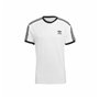 T-shirt à manches courtes homme Adidas 3 stripes Blanc