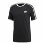 T-shirt à manches courtes homme Adidas 3 stripes Noir