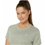 T-shirt à manches courtes femme Asics Core Olive