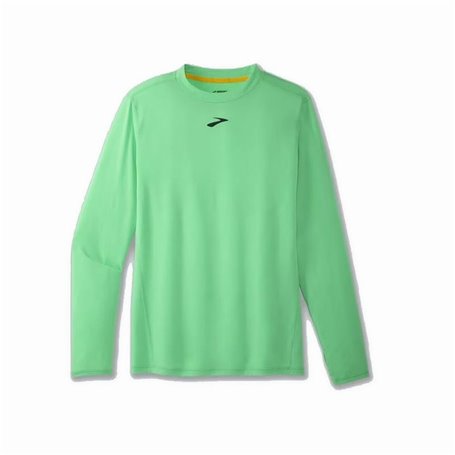 T-shirt à manches longues homme Brooks High Point Vert