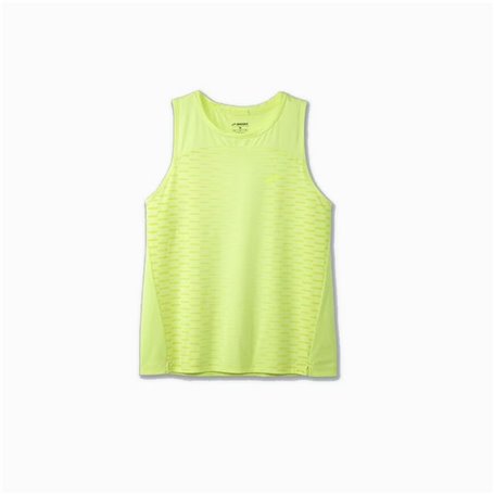 Maillot de Corps sans Manches pour Femme Brooks Sprint Free 2.0 Jaune