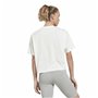 T-shirt à manches courtes femme Reebok Graphic Logo Blanc