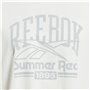 T-shirt à manches courtes femme Reebok Graphic Logo Blanc