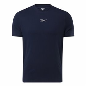 T-shirt à manches courtes homme Reebok GS Tailgate Team Bleu foncé